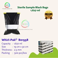 Plastik Steril Black Bags 1.627 ml Whirl Pak B01558