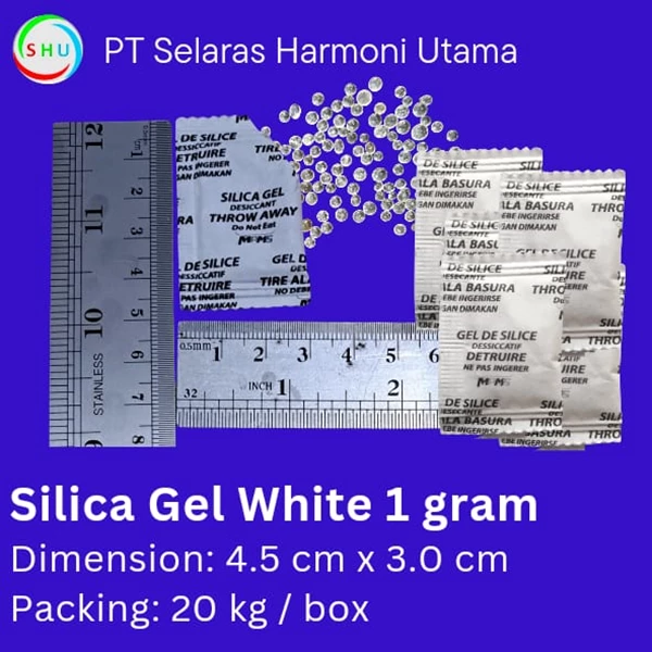 Silica Gel White 1/2 Gram