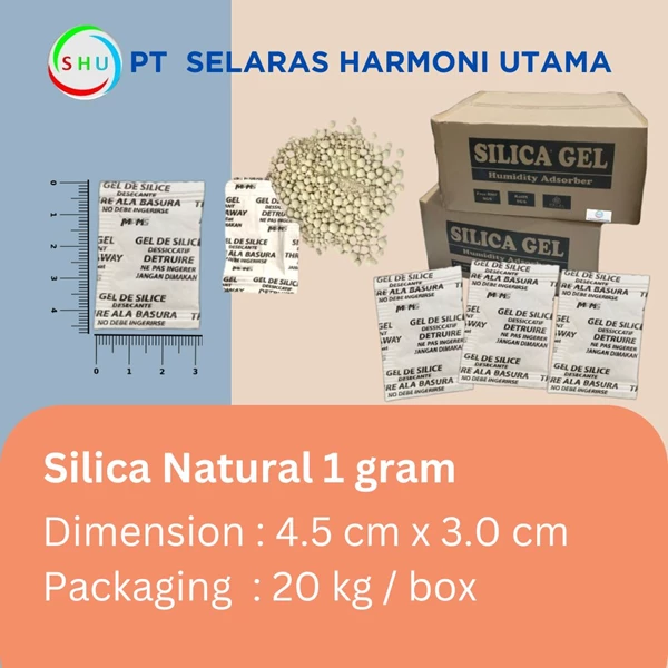 Silica Gel Natural 1 Gram