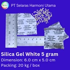 Silica Gel  White 5 Gram 1