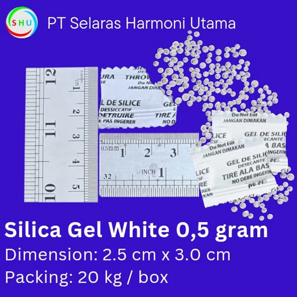 Silica Gel  White 5 Gram 